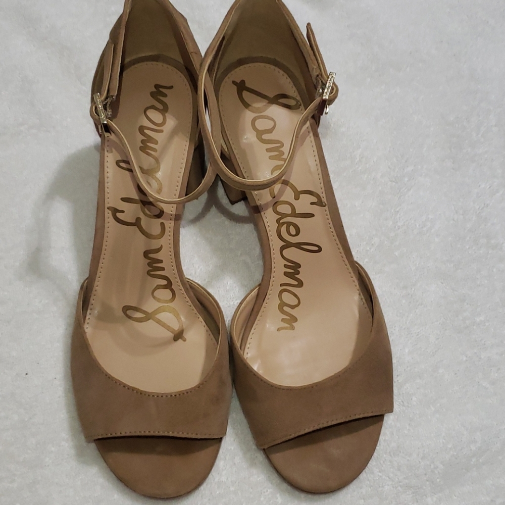Sam Edelman tan suede